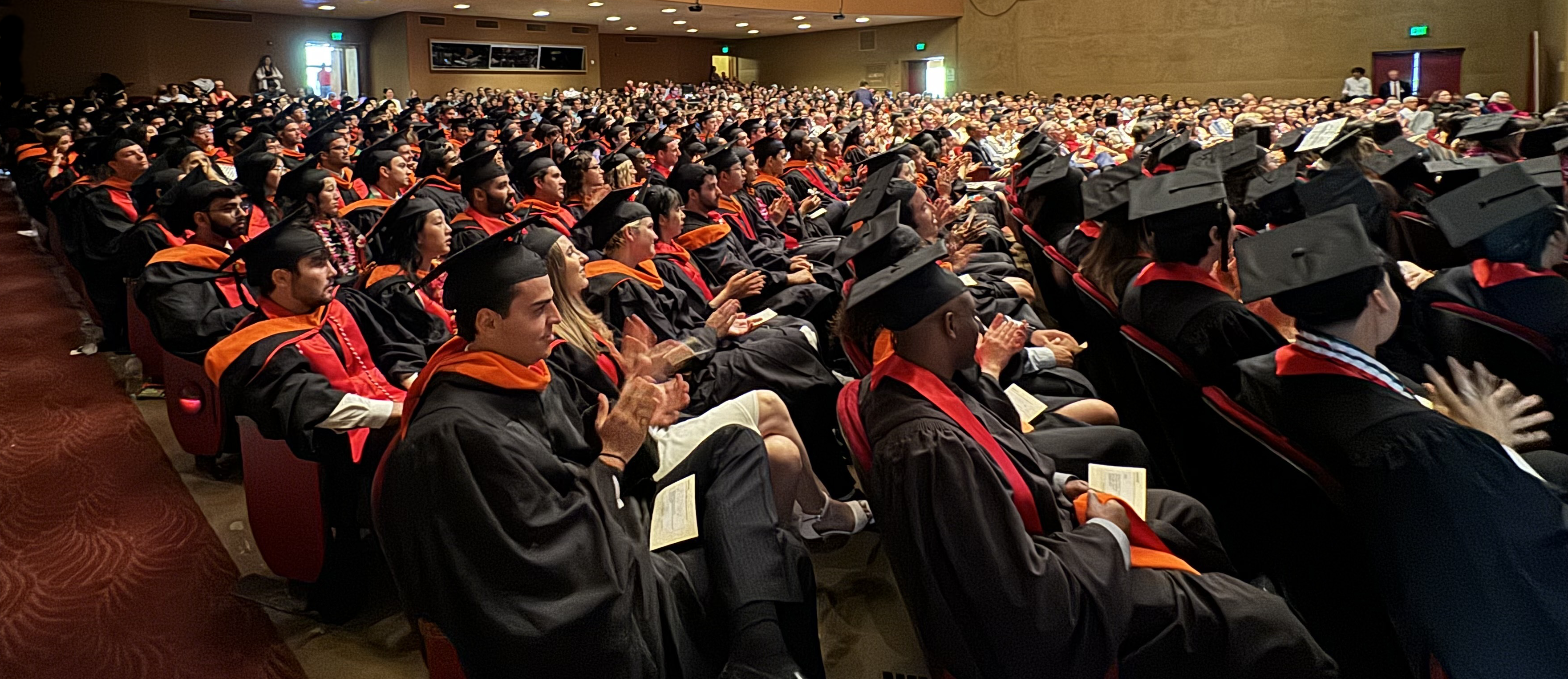 Students at Civil and Environmental Engineering Commencement